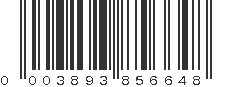 UPC 003893856641