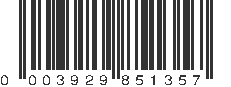 UPC 003929851350