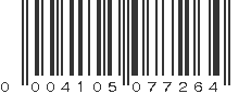 UPC 004105077264