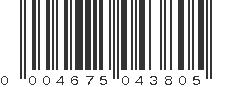 UPC 004675043805