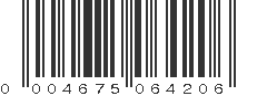 UPC 004675064206