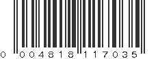 UPC 004818117035