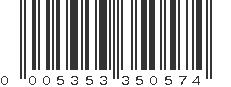 UPC 005353350574