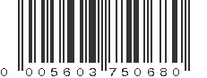 UPC 005603750680