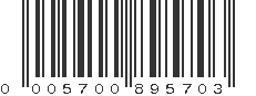 UPC 005700895703