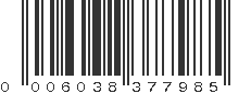 UPC 006038377985