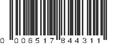 UPC 006517844311