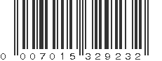 UPC 007015329232