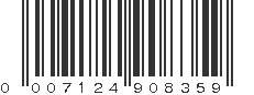 UPC 007124908359