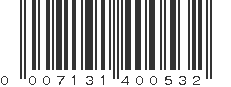 UPC 007131400532