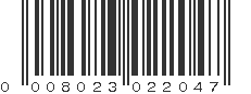 UPC 008023022047