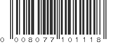 UPC 008077101118