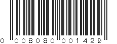 UPC 008080001429