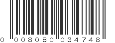 UPC 008080034748