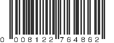 UPC 008122764862