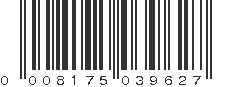 UPC 008175039627