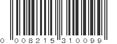 UPC 008215310099