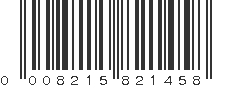 UPC 008215821458