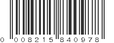 UPC 008215840978