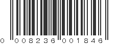 UPC 008236001846