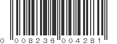 UPC 008236004281