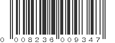 UPC 008236009347