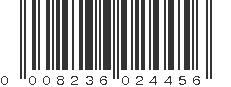 UPC 008236024456