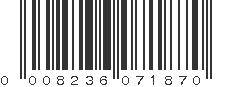 UPC 008236071870