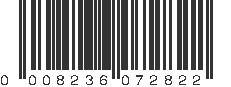 UPC 008236072822