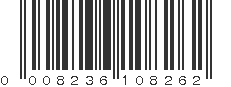 UPC 008236108262