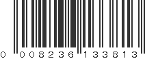 UPC 008236133813