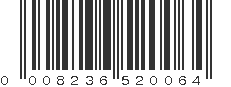 UPC 008236520064