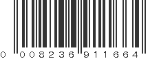 UPC 008236911664