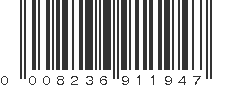 UPC 008236911947