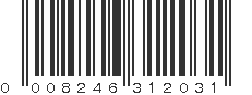 UPC 008246312031