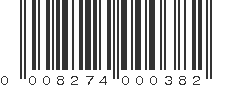 UPC 008274000382