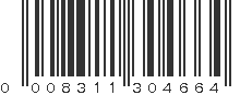 UPC 008311304664