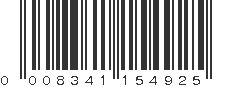 UPC 008341154925