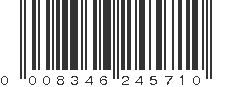 UPC 008346245710