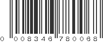 UPC 008346780068