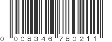 UPC 008346780211