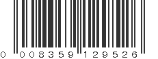 UPC 008359129526