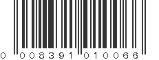 UPC 008391010066