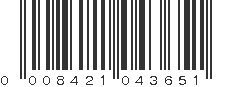 UPC 008421043651