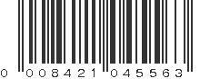 UPC 008421045563