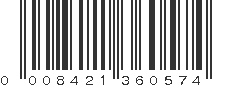 UPC 008421360574