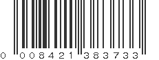 UPC 008421383733