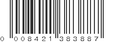 UPC 008421383887