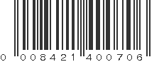 UPC 008421400706