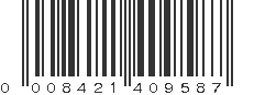 UPC 008421409587